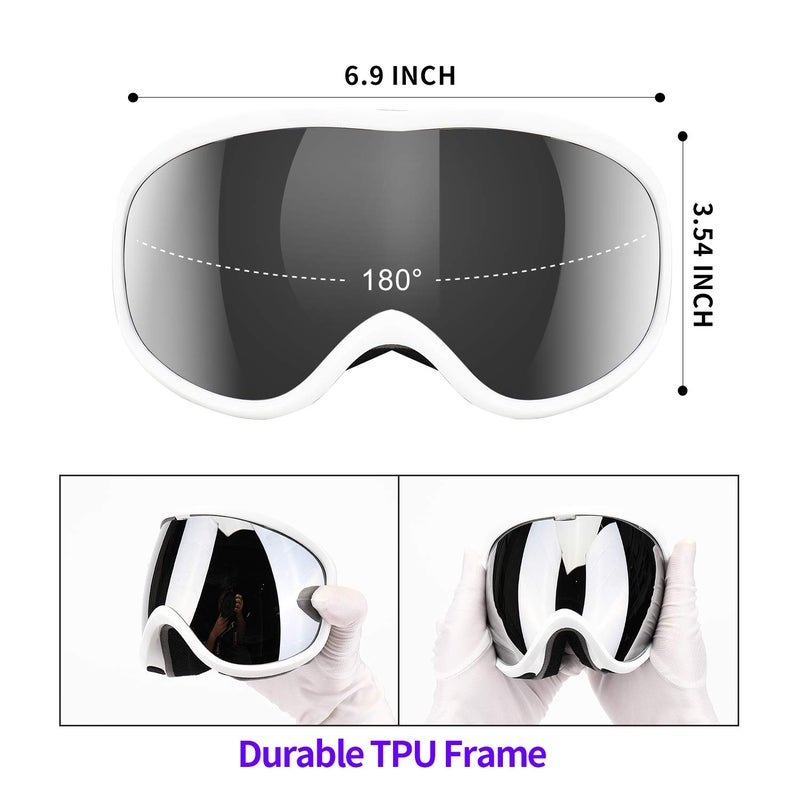 Supertrip Snow Ski Goggles Anti-Fog 100% UV Protection Snowboard Skiing Goggles - Image 3
